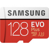 Samsung Evo Plus 128GB Micro SD Card SDXC UHS-I U3 4K Mobile Phone TF Memory Card MB-MC128HA