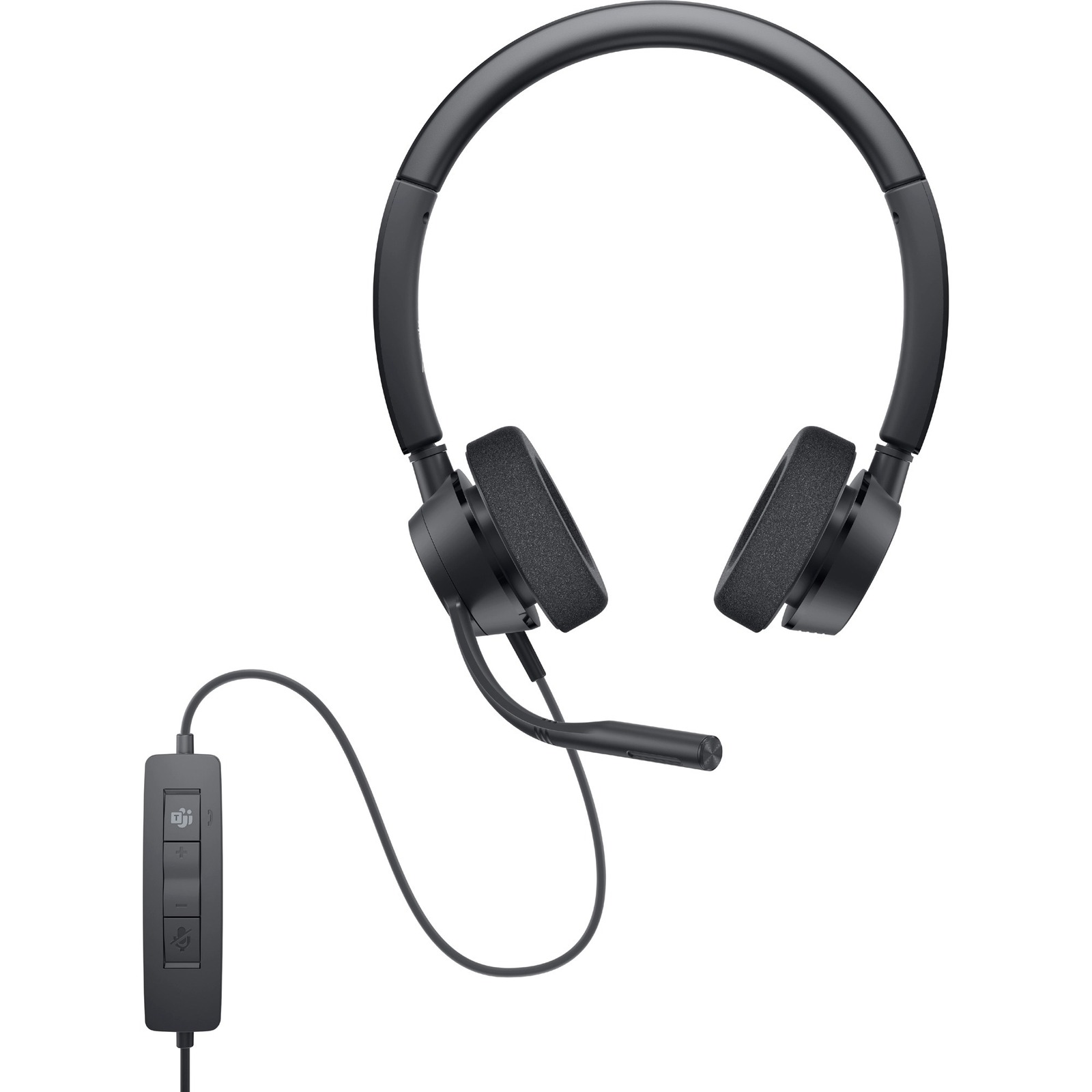 Dell Pro Wired Headset WH3022 - Binaural - Ear-cup - Noise Canceling ...