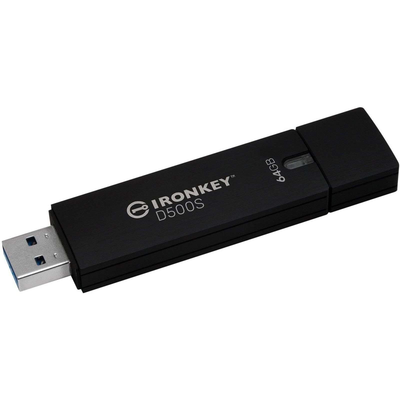 IronKey D500S 64 GB USB 3.2 (Gen 1) Type A Rugged Flash Drive - XTS-AES ...