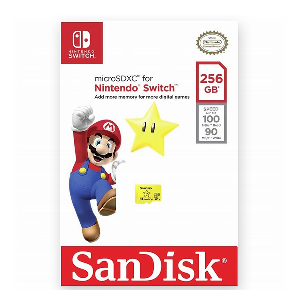 micro sd compatible with nintendo switch