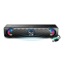 AudioBox USB SoundBar Audio Bar U250 Powerful Audio with Led Light Effects