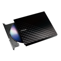External DVD Burner ASUS SDRW-08D2S-U Lite For PC Laptop Mac WIN8/10 Black