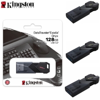 USB Drive Kingston 3.2 DataTraveler Exodia Onyx 64GB 128GB  256GB 3.2 Flash Drive 