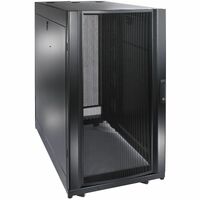 APC by Schneider Electric NetShelter SX 24U Floor Standing Rack Cabinet for Server, Storage - 482.60 mm Rack Width - Black - 1022.73 kg Weight - kg