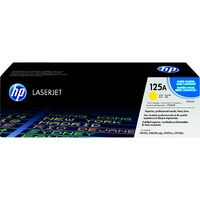 HP 125A Original Standard Yield Laser Toner Cartridge - Yellow - 1 Each - 1400 Pages