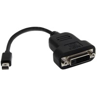 StarTech.com Mini DisplayPort to DVI Adapter, Active Mini DisplayPort to DVI-D Adapter Converter, 1080p Video, mDP to DVI Monitor/Display - Mini DP -