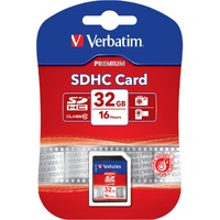 Verbatim 43963 32 GB Class 10 SDHC - 10 MB/s Read - 10 MB/s Write - 2 Year Warranty