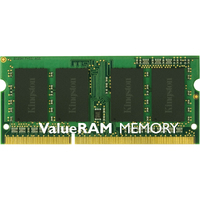 Kingston ValueRAM RAM Module for Notebook - 8 GB (1 x 8GB) - DDR3-1600/PC3-12800 DDR3 SDRAM - 1600 MHz - CL11 - 1.35 V - Non-ECC - Unbuffered - - -