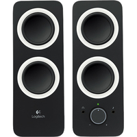 Logitech Z200 2.0 Speaker System - 10 W RMS - Midnight Black