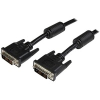 StarTech.com 3m DVI-D Single Link Cable - M/M DVI-D Monitor Cable - DVI-D 1920x1200 Cable - Video Monitor Cable M/M - Black 3 meter - Provide a to -