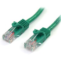 StarTech.com 1 m Green Cat5e Snagless RJ45 UTP Patch Cable - 1m Patch Cord - First End: 1 x RJ-45 Network - Male - Second End: 1 x RJ-45 Network - -