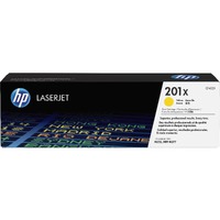 HP 201X Original High Yield Laser Toner Cartridge - Yellow - 1 / Pack - 2300 Pages