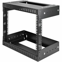 StarTech.com 2-Post 8U Heavy-Duty Wall Mount Network Rack, 19" Open Frame Server Rack with Adjustable Depth, Data Rack for IT Equipment~ - 2-Post 8U