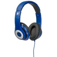 Verbatim Classic Wired Over-the-head Stereo Headset - Blue - Binaural - Circumaural - 32 Ohm - 20 Hz to 20 kHz - 120 cm Cable - Mini-phone (3.5mm)