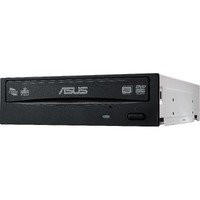 Asus DRW-24D5MT DVD-Writer - Internal - Retail Pack - Black - DVD-RAM/±R/±RW Support - 48x CD Read/48x CD Write/24x CD Rewrite - 16x DVD -