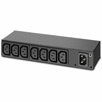 APC by Schneider Electric Basic PDU - Basic - IEC 60320 C14 - 15 A - 100 V, 120 V, 200 V, 208 V, 230 V, 240 V Input - 100 V AC Output - 1U -