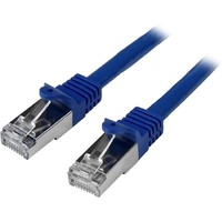 StarTech.com 5m Cat6 Patch Cable - Shielded (SFTP) Snagless Gigabit Network Patch Cable - Blue - Deliver high-performance Gigabit network free of & -