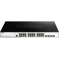 D-Link DGS-1210 DGS-1210-28MP 24 Ports Manageable Ethernet Switch - Gigabit Ethernet - 1000Base-X, 10/100/1000Base-T - 2 Layer Supported - Modular -