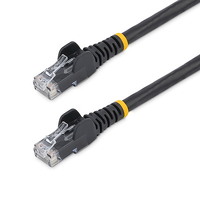 StarTech.com 10ft CAT6 Ethernet Cable - Black Molded Gigabit - 100W PoE UTP 650MHz - Category 6 Patch Cord UL Certified Wiring/TIA - First End: 1 x -