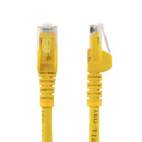 StarTech.com 50cm CAT6 Ethernet Cable - Yellow Snagless Gigabit - 100W PoE UTP 650MHz Category 6 Patch Cord UL Certified Wiring/TIA - 50cm Yellow & -