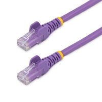 StarTech.com 3m CAT6 Ethernet Cable - Purple Snagless Gigabit - 100W PoE UTP 650MHz Category 6 Patch Cord UL Certified Wiring/TIA - 3m Purple CAT6 &