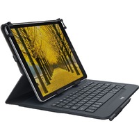 Logitech Universal Folio Keyboard/Cover Case (Folio) for 26.7 cm (10.5") Apple iPad Air, iPad (4th Generation), iPad 2, iPad (3rd Generation), iPad -