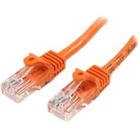 StarTech.com 10m Orange Cat5e Patch Cable with Snagless RJ45 Connectors - Long Ethernet Cable - 10 m Cat 5e UTP Cable - Make Fast Ethernet with PoE -