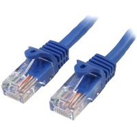 StarTech.com 7m Blue Cat5e Patch Cable with Snagless RJ45 Connectors - Long Ethernet Cable - 7 m Cat 5e UTP Cable - Make Fast Ethernet connections -