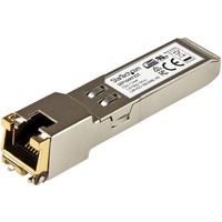 StarTech.com SFP (mini-GBIC) - 1 x RJ-45 Duplex 1000Base-TX Network LAN - For Data Networking - Twisted Pair1.25 Gigabit Ethernet - 1000Base-TX -