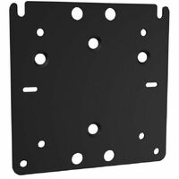 Atdec Mounting Plate for Mini PC, Monitor - Black - 5 kg Load Capacity - 100 x 100, 75 x 75 - Steel