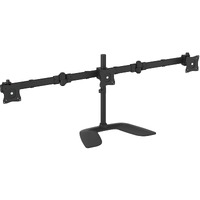 StarTech.com Triple Monitor Stand, Crossbar, Steel & Aluminum, For VESA Mount Monitors up to 27"(17.6lb/8kg), Monitor Stand, 3 Monitor Arm - Up to cm