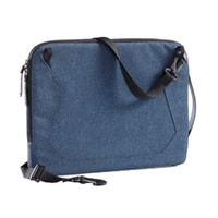 STM Goods Carrying Case (Sleeve) for 38.1 cm (15") Notebook - Slate Blue - Fleece Interior Material - Shoulder Strap, Handle