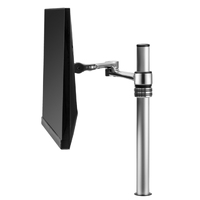 Atdec Desk Mount for LCD Display - Silver - 1 Display(s) Supported - 7.98 kg Load Capacity - 100 x 100 - Aluminium