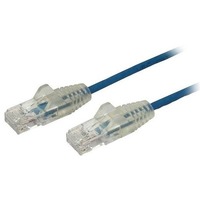 StarTech.com 2 m CAT6 Cable - Slim CAT6 Patch Cord - Blue - Snagless RJ45 Connectors - Gigabit Ethernet Cable - 28 AWG (N6PAT200CMBLS) - Slim CAT6 is