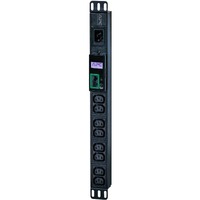 APC by Schneider Electric Easy Metered Rack PDU - Metered - IEC 60320 C20 - 8 x IEC 60320 C13 - 16 A - 230 V AC Input - 208 V AC Output - 1U Network