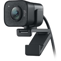 Logitech StreamCam Webcam - 60 fps - Graphite - USB 3.1 - 1920 x 1080 Video - Auto-focus - Microphone - Computer, Notebook