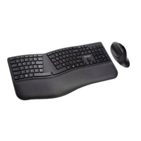 Kensington Pro Fit Keyboard & Mouse - USB Wireless Bluetooth/RF - USB Wireless Bluetooth/RF - 5 Button