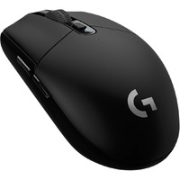 Logitech LIGHTSPEED G305 Gaming Mouse - Wi-Fi - USB - Optical - 6 Button(s) - Black - Wireless - 12000 dpi