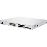 Cisco 350 CBS350-24P-4X 24 Ports Manageable Ethernet Switch - 2 Layer Supported - Modular - 34.53 W Power Consumption - 195 W PoE Budget - Optical -