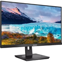 Philips 242S1AE 24" Class Full HD LCD Monitor - 16:9 - Textured Black - 23.8" Viewable - In-plane Switching (IPS) Technology - WLED Backlight - 1920