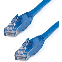 StarTech.com 1m CAT6 Ethernet Cable, LSZH (Low Smoke Zero Halogen), 10 GbE Snagless 100W PoE UTP RJ45 Blue CAT 6 Network Patch Cord, ETL - 1m Blue -