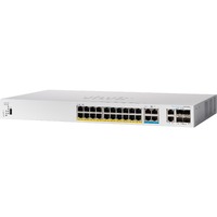 Cisco Business 350 CBS350-24MGP-4X 26 Ports Manageable Ethernet Switch - Gigabit Ethernet, 2.5 Gigabit Ethernet, 10 Gigabit Ethernet - 10GBase-T, - 3