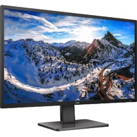 Philips 439P1 43" Class 4K UHD LCD Monitor - 16:9 - Textured Black - 42.5" Viewable - Vertical Alignment (VA) - WLED Backlight - 3840 x 2160 - 1.07 -