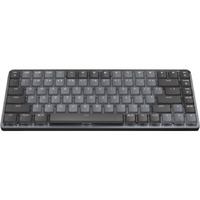 Logitech MX Mechanical Mini Keyboard - Wireless Connectivity - Graphite - Mechanical/MX Keyswitch - Bluetooth - 10 m - Mac, PC