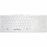Seal Shield Cleanwipe Pro Keyboard - Cable Connectivity - USB 3.0 Interface - LED - English (US) - QWERTY Layout - White - Scissors Keyswitch - 99 -