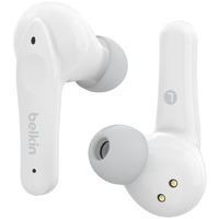 Belkin SOUNDFORM Nano True Wireless Earbud Stereo Earset - White - Binaural - In-ear - 1000 cm - Bluetooth