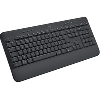 Logitech Signature K650 Keyboard - Wireless Connectivity - English - Graphite - Bluetooth - 5.1 - ChromeOS - PC, Mac - AA Battery Size Supported