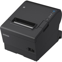 Epson TM-T88VII -612 Desktop Direct Thermal Printer - Monochrome - Receipt Print - Ethernet - With Cutter - Black - 500 mm/s Mono - 180 dpi - 80 mm -