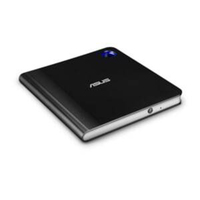 ASUS SBW-06D5H-U - Ultra-slim Portable USB 3.2 Gen 1x1 Blu-ray burner with M-DISC support for lifetime data backup compatible with USB Type-C and Type