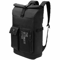 TUF VP4700 Carrying Case (Backpack) for 38.1 cm (15") to 43.2 cm (17") Notebook, Gaming, Travel, Gear - Black - Water Resistant Exterior - Ripstop -